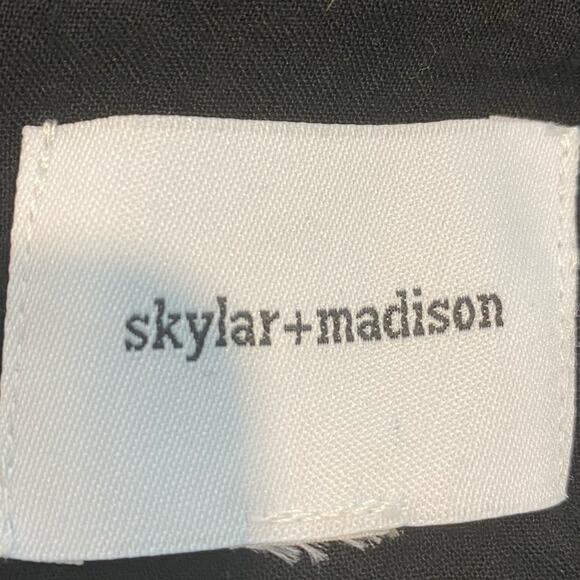 Skylar + Madison Linen Blend Fully Lined Jacket S - Picture 4 of 5